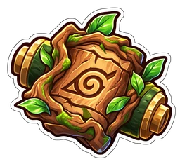 Sage Wood Scroll
